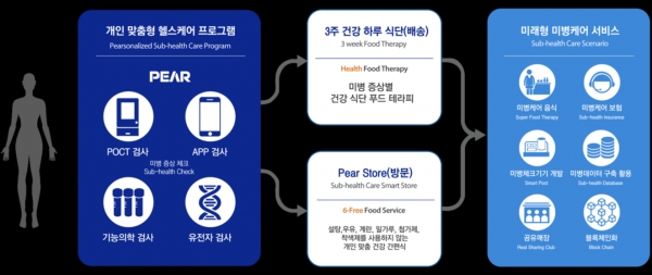 음식을 통한 미병케어 시스템, AI와 블록체인을 만나 혁신하다