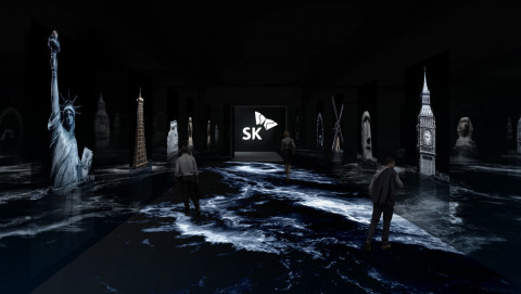 SK그룹이 세계 최대 가전·IT 박람회인 ‘CES 2023’에서 기후 위기 극복과 지속 가능한 미래를 위한 40여 개의 탄소감축 기술을 전시한다