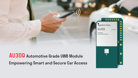 Quectel은 UWB(초광대역) 자동차 등급 AU30Q 모듈의 출시를 발표했다. 이 모듈은 향상된 위치 및 보안 기능을 갖춘 최신 디지털 자동차 키를 가능하게 한다(Photo: Business Wire)