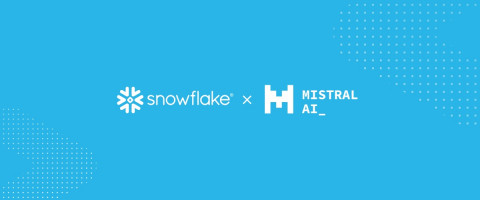 스노우플레이크가 프랑스의 AI 솔루션 제공업체 Mistral AI와 파트너십을 체결했다
