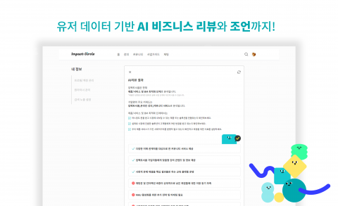 ‘브리프리포트’는 사용자가 입력한 데이터를 기반으로 AI 가 비즈니스에 대해 리뷰와 조언을 제공한다