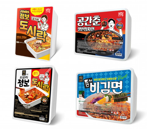 GS25가 지난해 5월부터 순차적으로 선보인 점보라면 시리즈 4종