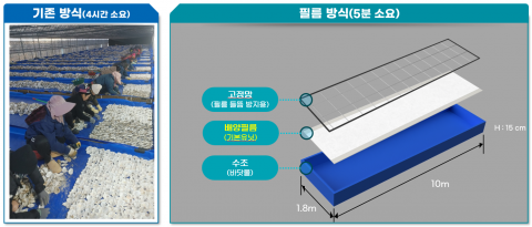 굴 패각 대체할 배양 필름 개발사 슈니테크, 2억 원 규모 시드 투자 유치