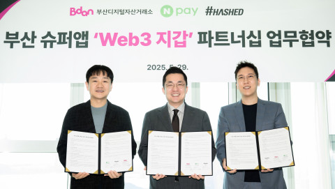 부산디지털자산거래소 Bdan-해시드-네이버페이 ‘부산 시민을 위한 부산 슈퍼앱 Web3 지갑 업무협약’ 체결