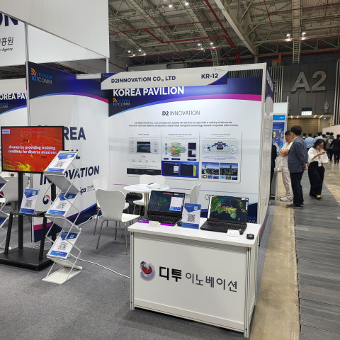 디투이노베이션, 2025 베트남 ICT COMM 전시회서 AI 기반 드론 인명구조 시스템 기술력 선보여